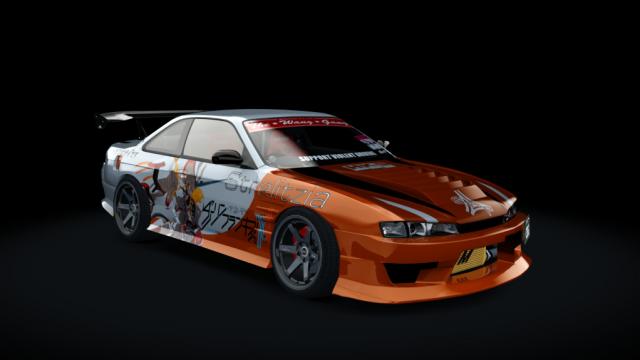 Nissan Silvia S14A CB GARAGE’S for Assetto Corsa