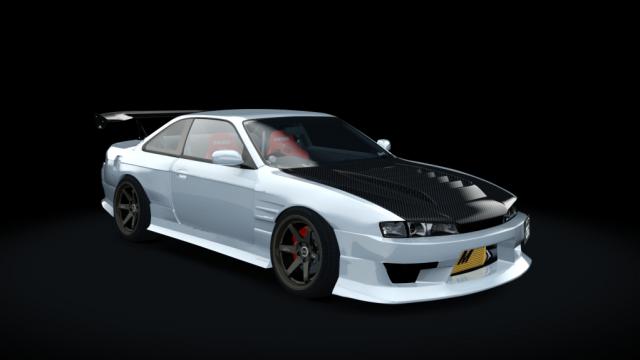 Nissan Silvia S14A CB GARAGE’S for Assetto Corsa