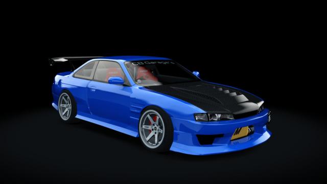 Nissan Silvia S14A CB GARAGE’S for Assetto Corsa