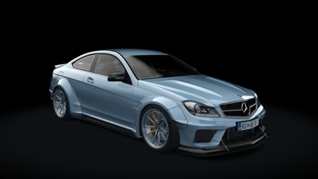 Mercedes-Benz C63 AMG Black Series S1 для Assetto Corsa