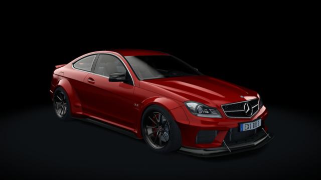 Mercedes-Benz C63 AMG Black Series S1 для Assetto Corsa