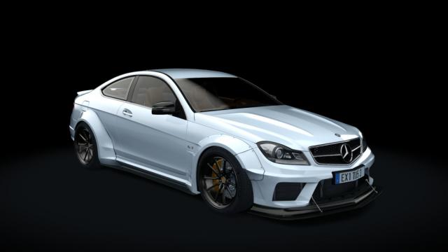 Mercedes-Benz C63 AMG Black Series S1 для Assetto Corsa