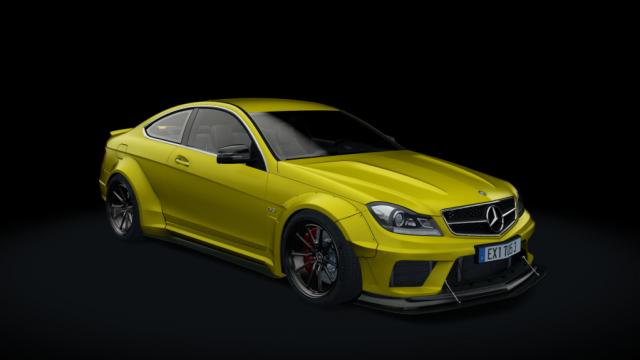 Mercedes-Benz C63 AMG Black Series S1 для Assetto Corsa