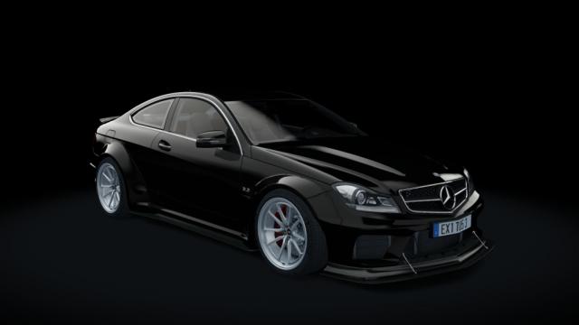 Mercedes-Benz C63 AMG Black Series S1 для Assetto Corsa