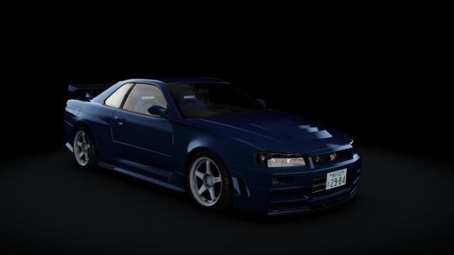 Nissan Skyline GT-R Strider.Sp Remix Type-II (RAYS LMGT4) for Assetto Corsa