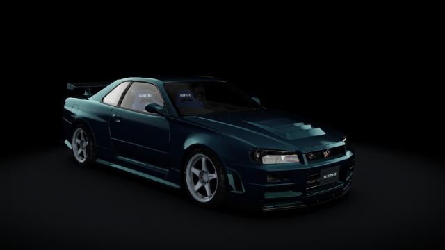 Nissan Skyline GT-R Strider.Sp Remix Type-II (RAYS LMGT4) for Assetto Corsa