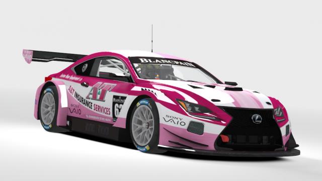 Lexus RC-F GT3 для Assetto Corsa