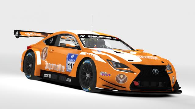 Lexus RC-F GT3 для Assetto Corsa