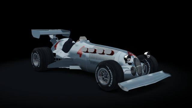 Mercedes-Benz W125 F1 Neo-Retro Fun Car for Assetto Corsa