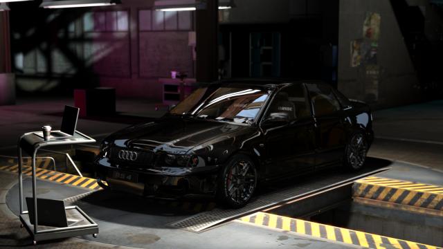 DZR - Audi RS4 x Zeus для Assetto Corsa