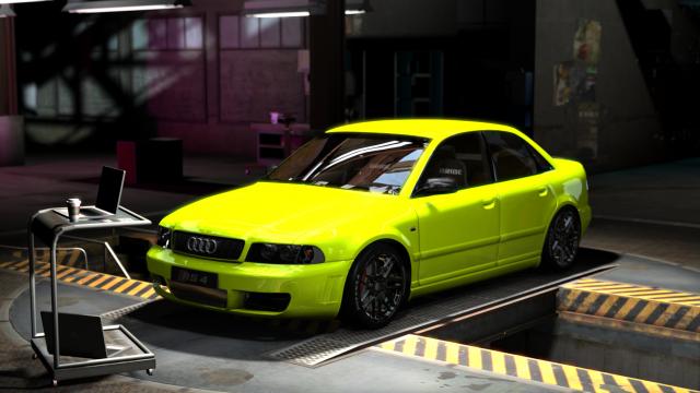 DZR - Audi RS4 x Zeus для Assetto Corsa