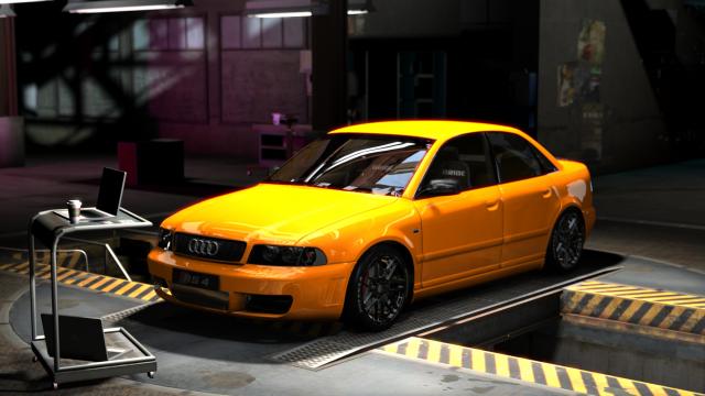 DZR - Audi RS4 x Zeus для Assetto Corsa