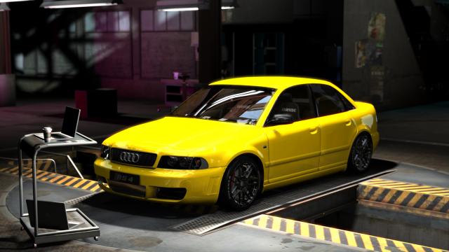 DZR - Audi RS4 x Zeus для Assetto Corsa
