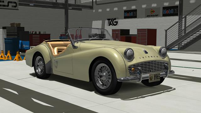 Triumph TR3B (variant) для Assetto Corsa
