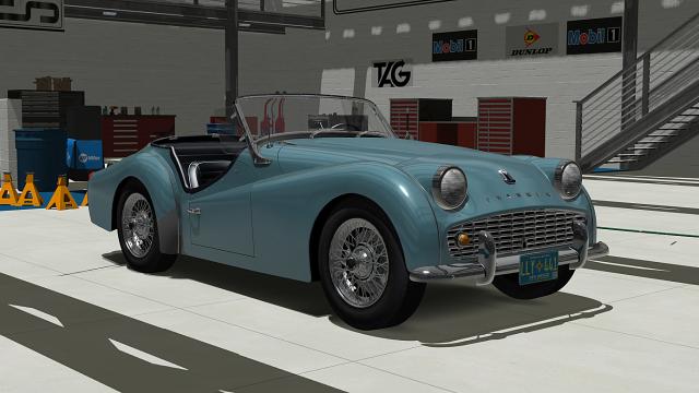 Triumph TR3B (variant) для Assetto Corsa