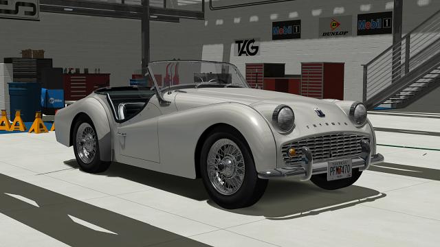 Triumph TR3B (variant) для Assetto Corsa