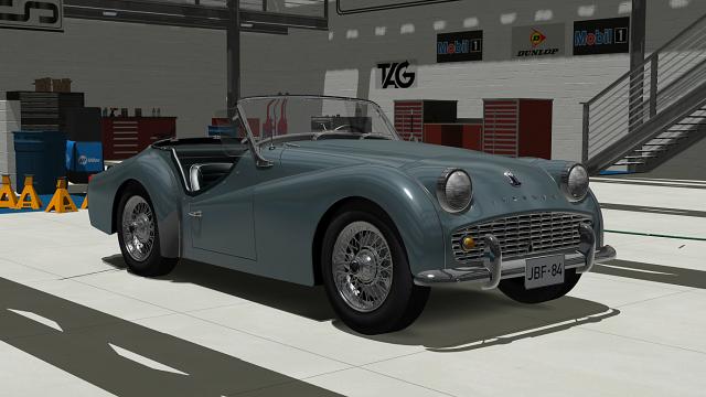 Triumph TR3B (variant) для Assetto Corsa