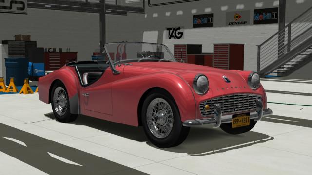 Triumph TR3B (variant) для Assetto Corsa