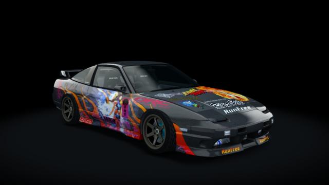 Nissan 180sx street MadZ for Assetto Corsa