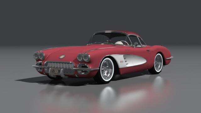 Chevrolet Corvette C1 (hardtop) 1960 для Assetto Corsa