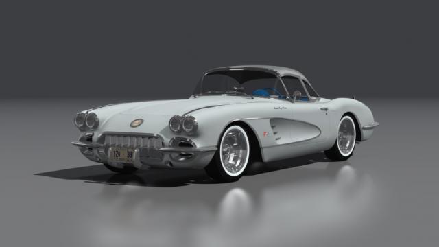Chevrolet Corvette C1 (hardtop) 1960 для Assetto Corsa