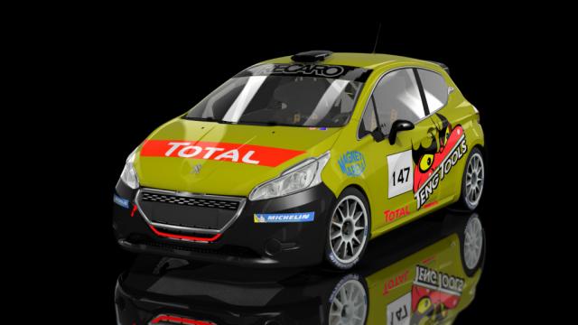 R2 Peugeot 208 для Assetto Corsa