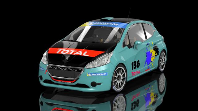 R2 Peugeot 208 для Assetto Corsa