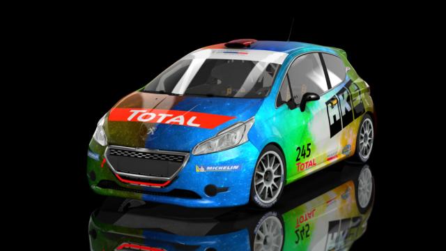 R2 Peugeot 208 для Assetto Corsa