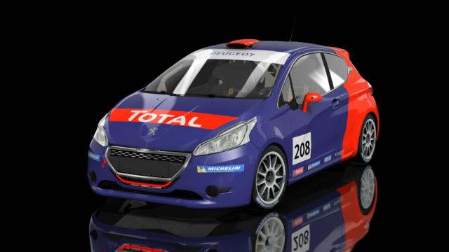 R2 Peugeot 208 для Assetto Corsa