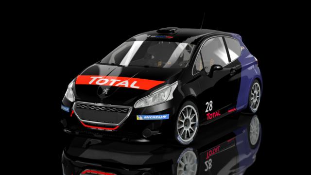 R2 Peugeot 208 для Assetto Corsa