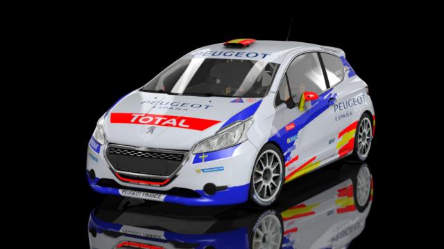 R2 Peugeot 208 для Assetto Corsa