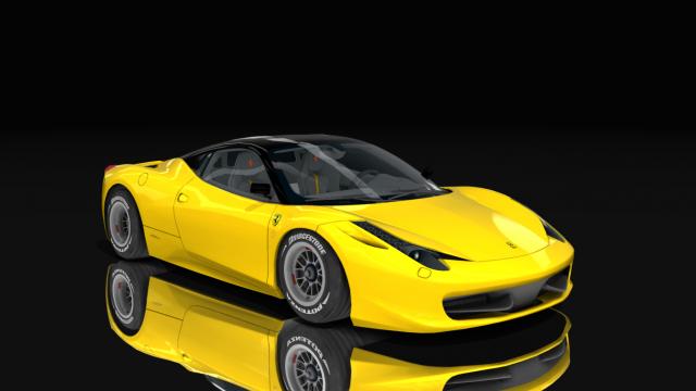 Ferrari 458 Italia Stage F1 для Assetto Corsa