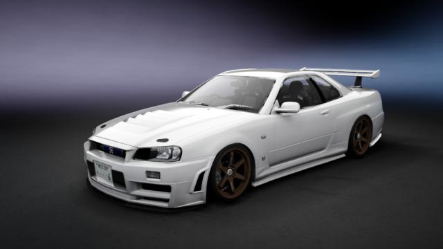 Nissan skyline R34 GT-R Nasher for Assetto Corsa