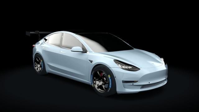 Tesla Model 3 «Plaid» (Fictional) for Assetto Corsa