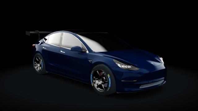 Tesla Model 3 «Plaid» (Fictional) for Assetto Corsa