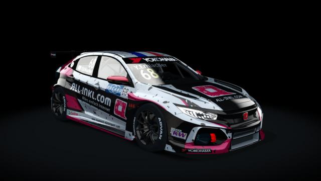 Honda Civic Type R FK7 TCR for Assetto Corsa