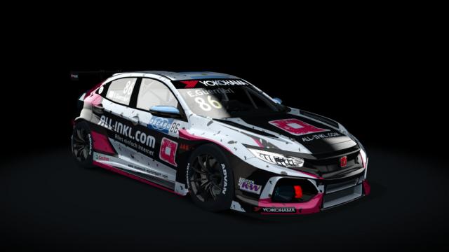 Honda Civic Type R FK7 TCR for Assetto Corsa