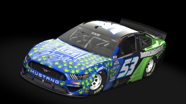 NASCAR Ford Mustang Super for Assetto Corsa