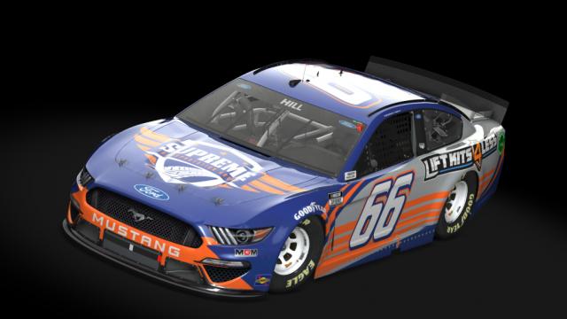 NASCAR Ford Mustang Super for Assetto Corsa