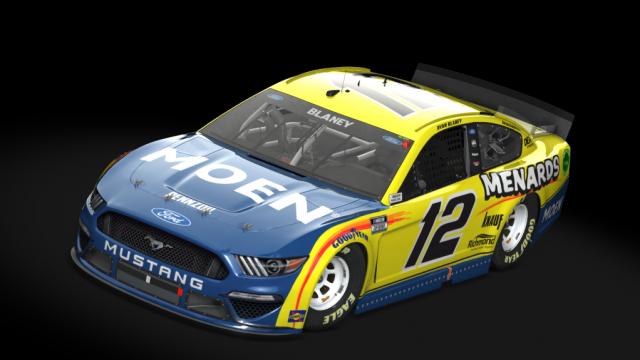 NASCAR Ford Mustang Super for Assetto Corsa