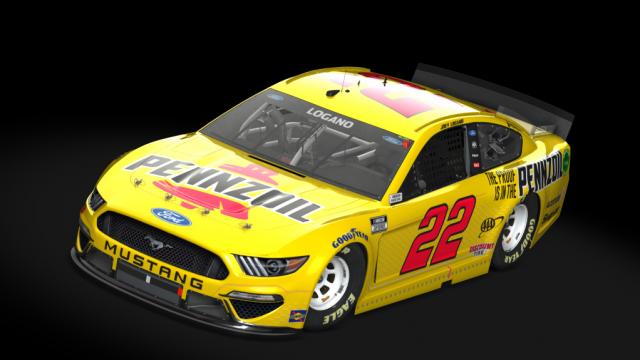 NASCAR Ford Mustang Super for Assetto Corsa