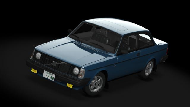Volvo 240 Turbo Stock для Assetto Corsa