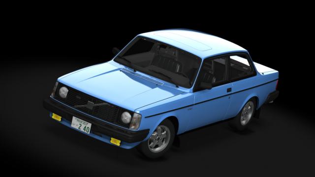 Volvo 240 Turbo Stock для Assetto Corsa