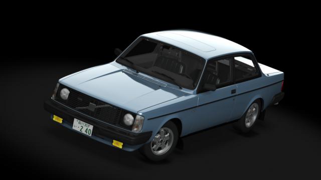 Volvo 240 Turbo Stock для Assetto Corsa