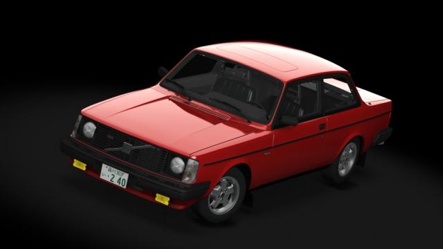 Volvo 240 Turbo Stock для Assetto Corsa