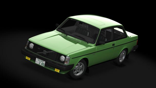Volvo 240 Turbo Stock для Assetto Corsa