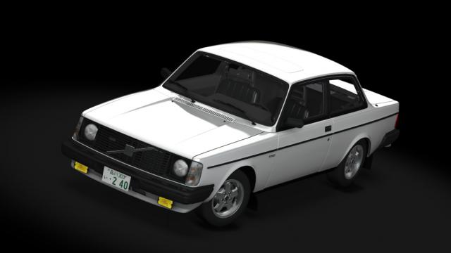Volvo 240 Turbo Stock для Assetto Corsa