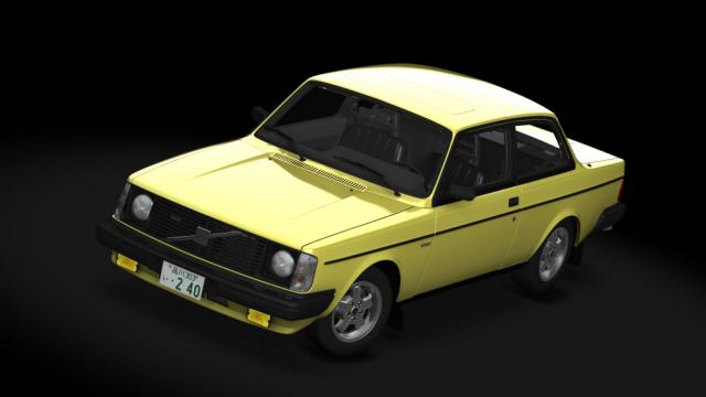 Volvo 240 Turbo Stock для Assetto Corsa