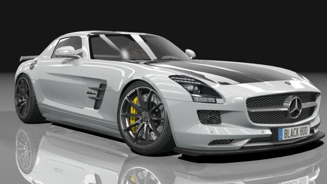 Mercedes SLS AMG Black 800 for Assetto Corsa