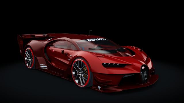 Bugatti Vision GT для Assetto Corsa